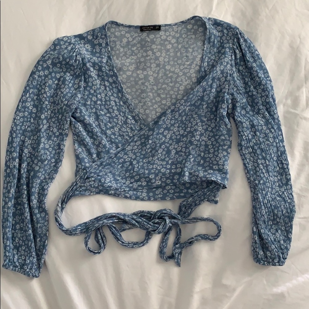 Cotton On Wrap Top